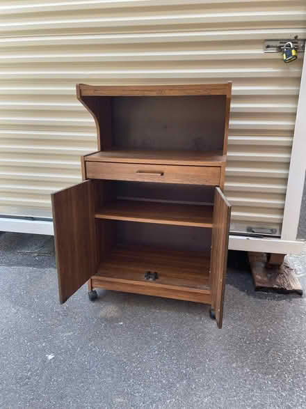 Photo of free Portable Microwave Cabinet (Islington and 401) #4