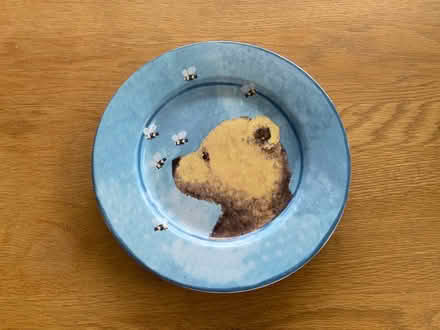Photo of free Children’s teddy bear plate (Southwater, Horsham) #1