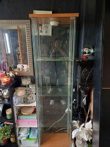 Photo of free Glass cabinet (Wolverhampton) #1
