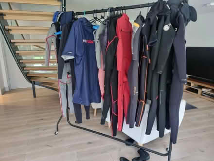 Photo of free Clothing rack on caster (EX33) #1