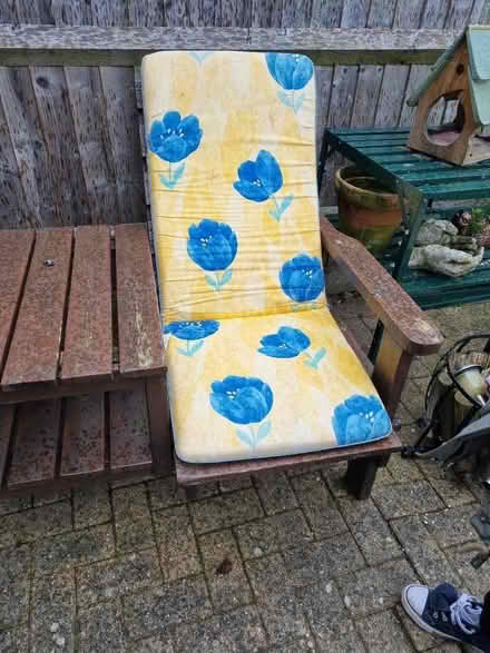 Photo of free Double wooden seat (Cogges OX28) #2