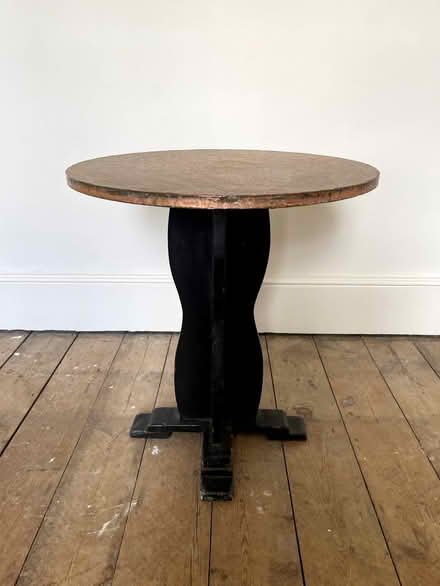Photo of free Copper top pub table (Bohemia TN37) #1