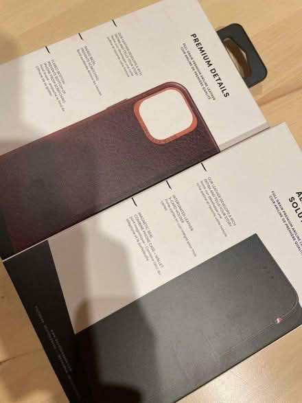 Photo of free Iphone 12 MINI - LEATHER CASES (Finsbury Park) #1