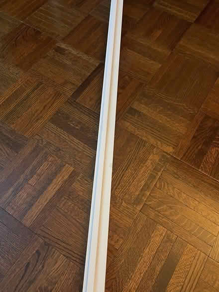 Photo of free 8'x1.5' white molding (Baltimore 21210) #1