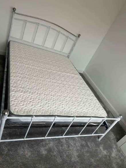Photo of free Double Bed including mattress (Riseley MK44) #2