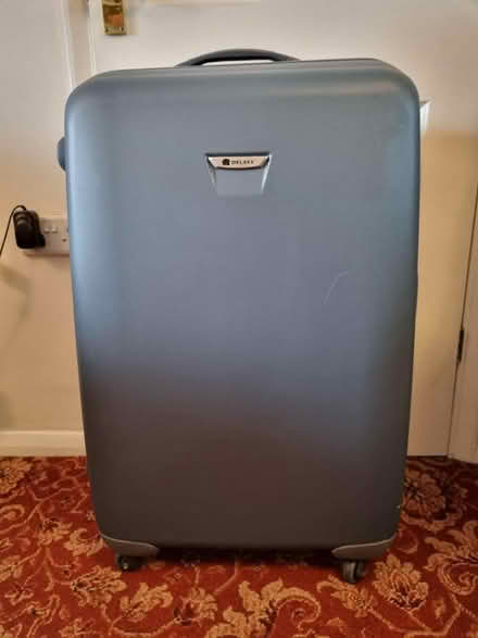 Photo of free Large Delsey Hard Suitcase (Grays RM17) #1