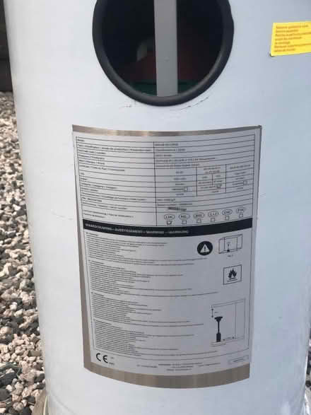 Photo of free Outside gas heater (Mosedale CA11) #3