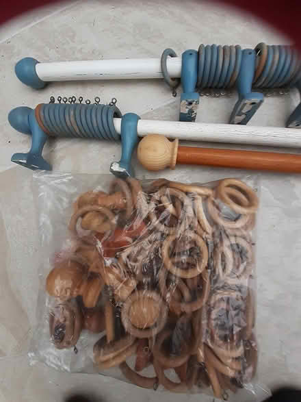 Photo of free Wooden curtain poles (Stoneybatter) #1