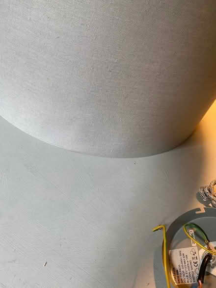 Photo of free Pendant drum lampshade with fittings (Bower Hinton TA12) #1