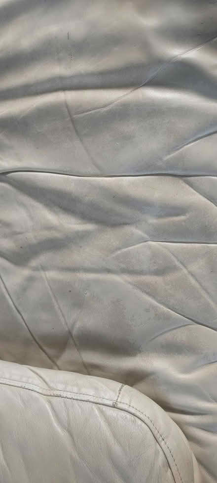 Photo of free Leather Couch and Chair (Palm & El Camino, Burlingame) #2