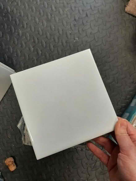 Photo of free White Square Wall tiles (Chessington KT9) #1