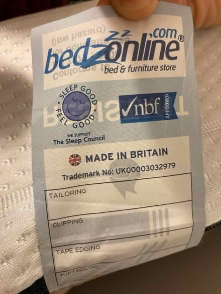 Photo of free Double mattress (Walworth SE17) #2