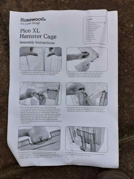 Photo of free hamster cage (Taverham NR8) #1