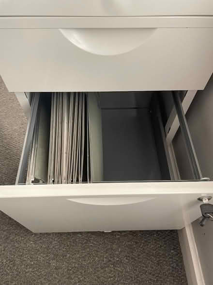 Photo of free Lockable filing cabinet (Crownhill MK8) #1