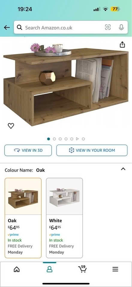 Photo of free Coffee table (Whitton) #3