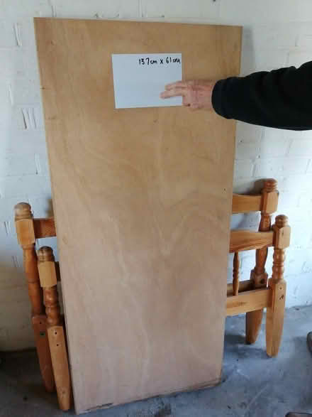 Photo of free Piece of plywood 137 x 61 cm (Battle RG30) #1