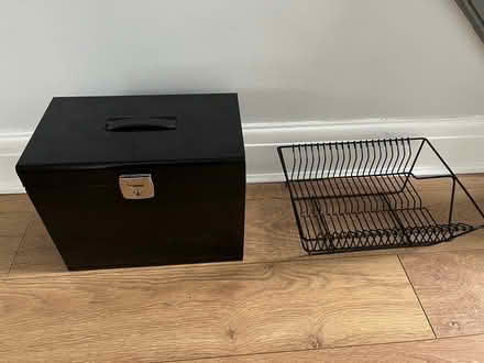 Photo of free File storage box and tray (Ramsbottom BL0) #1