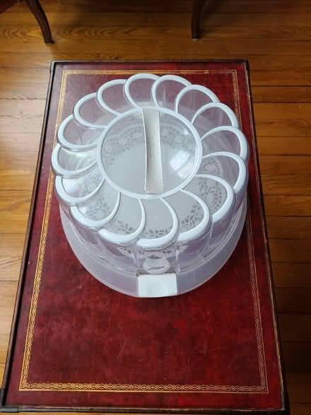 Photo of free Plastic cake display/carrier (Back bay, Boston) #1