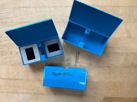 Photo of free 35 mm slide boxes (Kehrs Mill Road& Strecker) #1