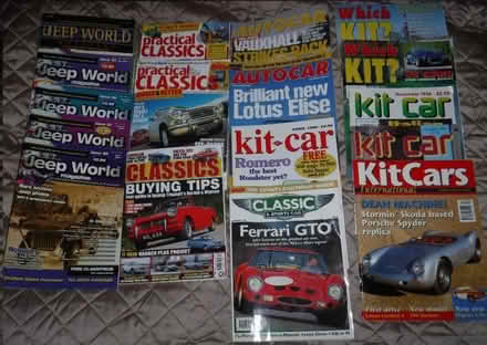 Photo of free 17 (seventeen) old car magazines (Marcham OX13) #1