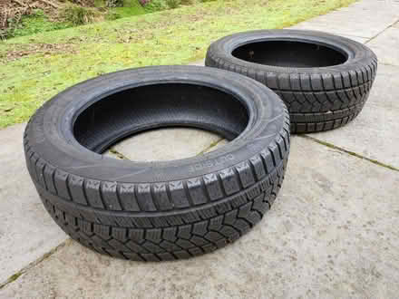 Photo of free X2 Winter Car Tyres (Cringleford NR4) #1