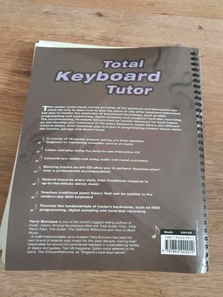 Photo of free Keyboard tutor book and CD (Walderslade ME5) #1