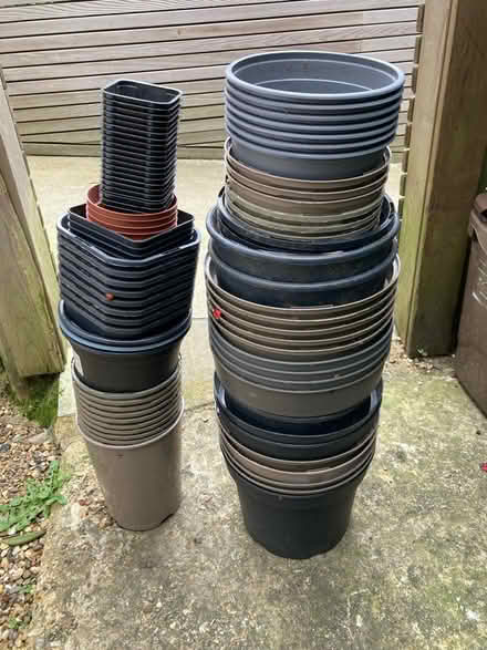 Photo of free Plastic plant pots (Bickerton Road, N19) #1