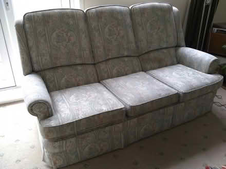 Photo of free Parker Knoll settee, chairs and footstool (Pannal HG2) #3