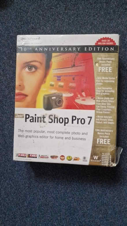 Photo of free Old software - paint shop pro 7 (BS4) #1