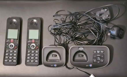 Photo of free BT Advance Twin Cordless Phones / Answering Machine (Crosby L23) #1
