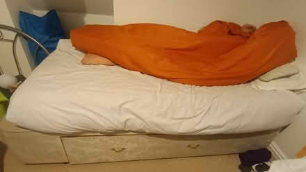 Photo of free Single bed with drawers and mattress (Richmond S13) #2