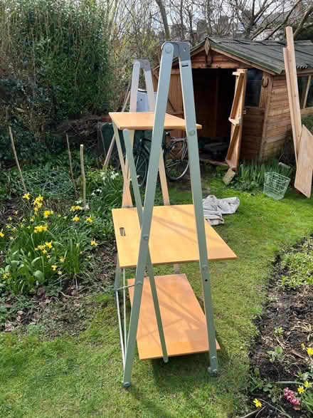 Photo of free Rexite folding shelves/desk (Freehold Lancaster) #2