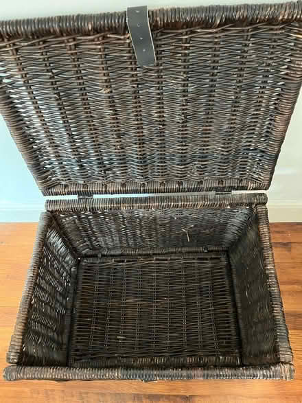 Photo of free Wicker Storage Basket (Loughborough LE11) #2
