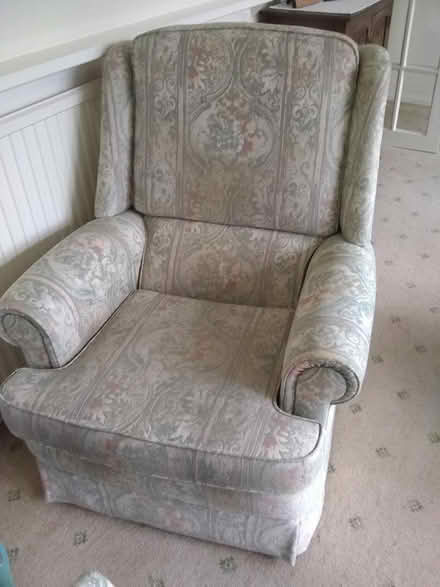 Photo of free Parker Knoll settee, chairs and footstool (Pannal HG2) #2