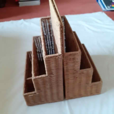 Photo of free Wicker woven letter racks x 2 (GU3 Compton) #2