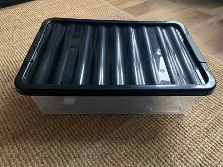 Photo of free Plastic Storage Box (Ewell, KT19) #1