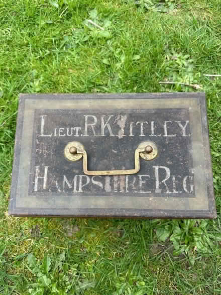 Photo of free Metal Military personal items box (GU22 Woking) #1