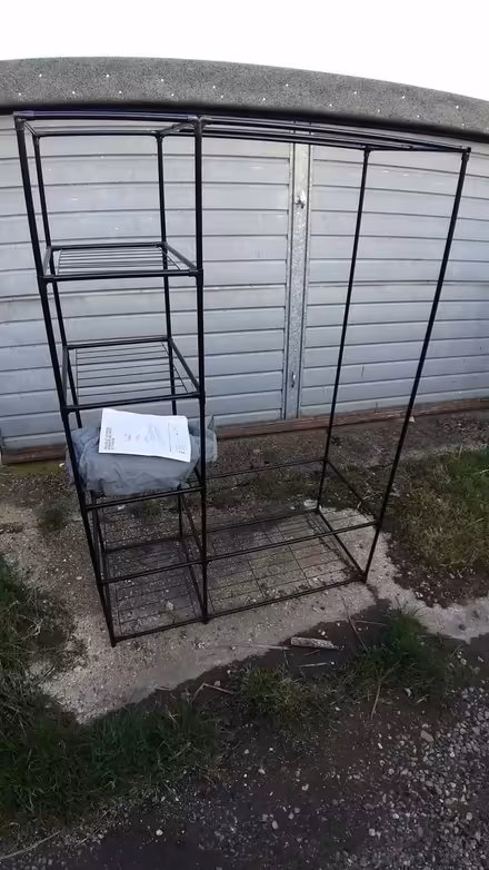 Photo of free Metal frame Argos wardrobe (Woodford IG8) #3