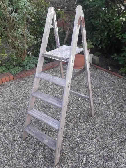 Photo of free Wooden stepladder (Horsforth LS18) #1