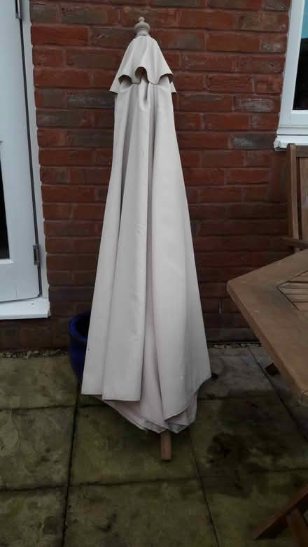 Photo of free Garden furniture: table, chairs, parasol. Chippenham SN14 (Chippenham SN14) #2