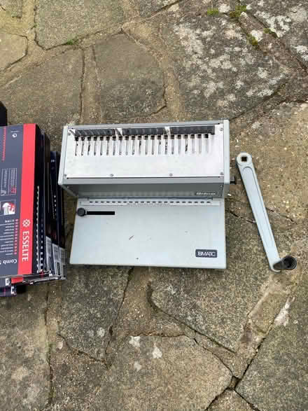 Photo of free Old Ibico binding machine (Coney Hall BR4) #3