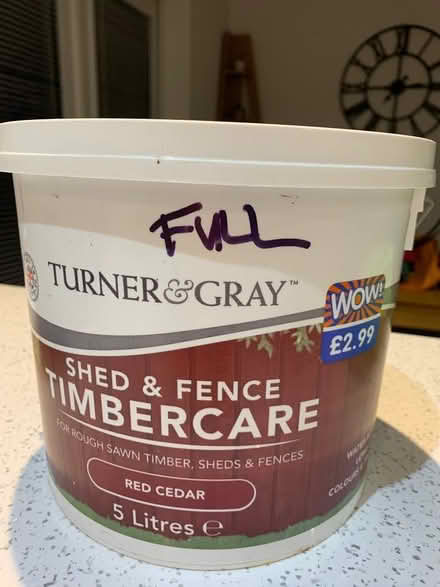 Photo of free Various used garden paint (Carrick Knowe EH12) #4
