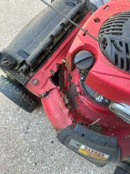 Photo of free 21” walk behind mower (Middle Brook & Clear Lake Blvd) #3
