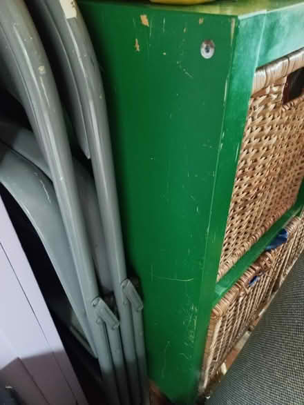 Photo of free Green ikea kallax unit (St thomas, exeter) #2