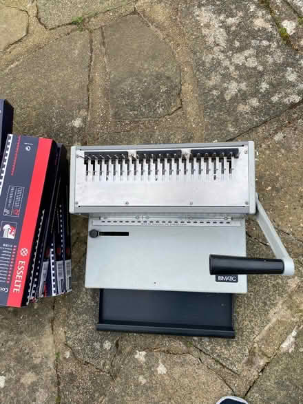 Photo of free Old Ibico binding machine (Coney Hall BR4) #2