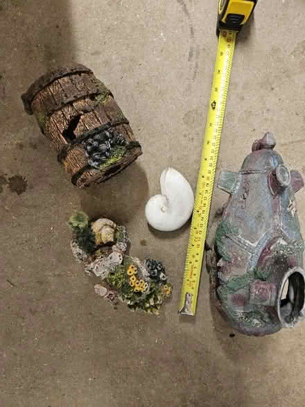 Photo of free Fish tank ornaments (Liphook GU30) #2