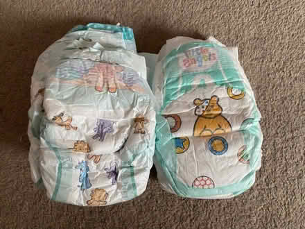 Photo of free 8 nappies - various sizes (S12 Charnock Sheffield) #1