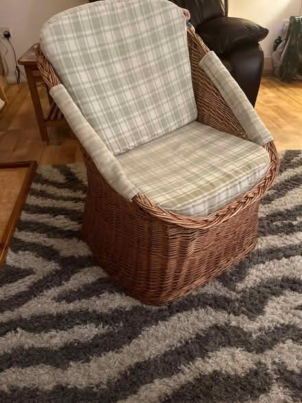 Photo of free Wicker chair (BS9) #2
