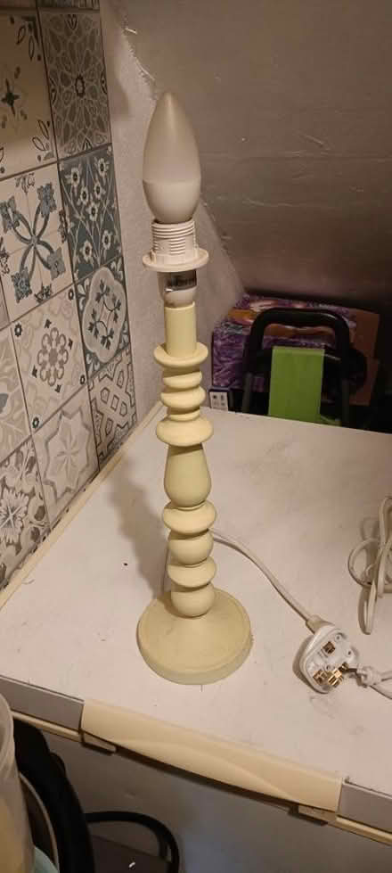 Photo of free Wooden lamp (SE3 Blackheath) #1