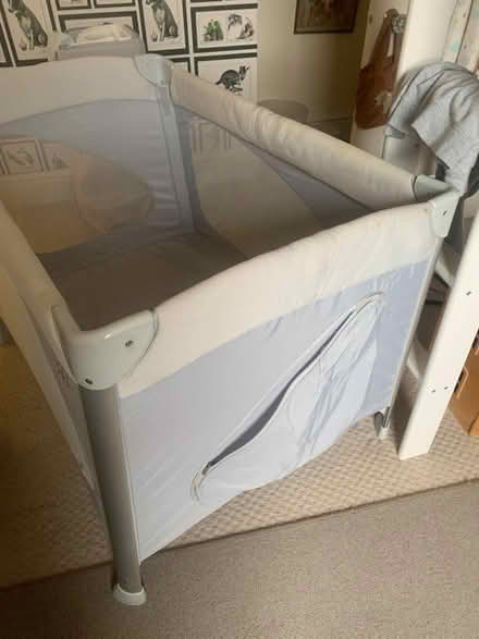 Photo of free Silver Cross travel cot (Malvern Link WR14) #2